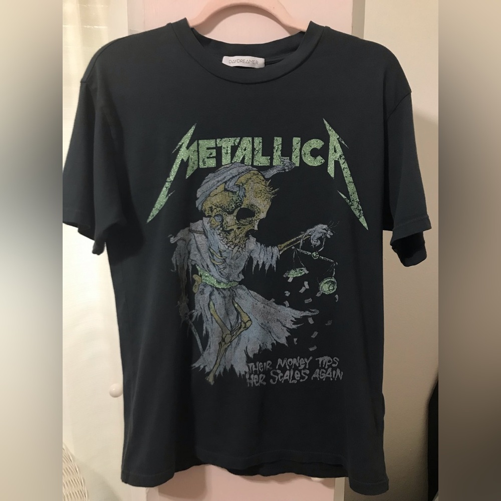 Daydreamer Metallica shirt